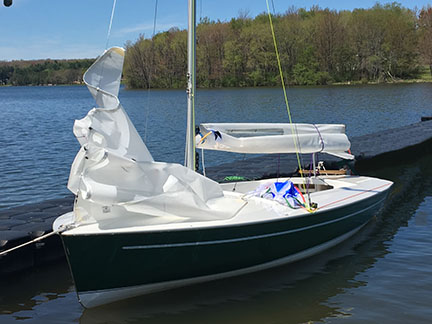 Picture of Sailboat at dock