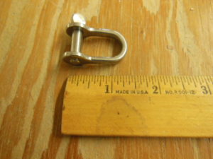 Small Ronstan D Shackle