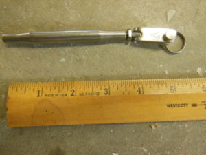 Sailboat Forestay Turnbuckle