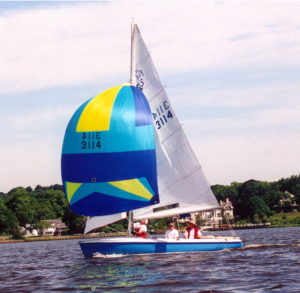 colorful spinnaker