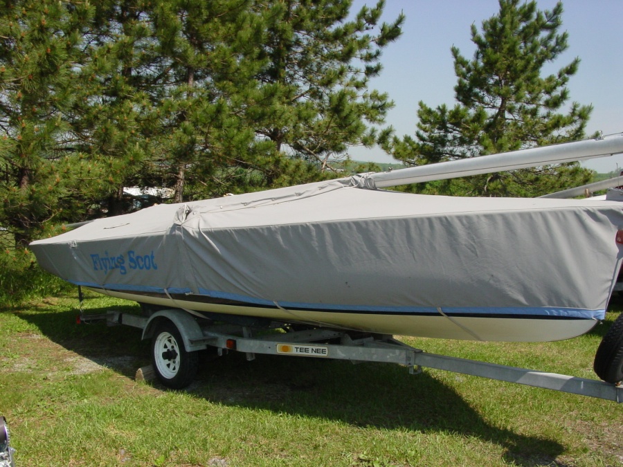 sailboat trailer cover